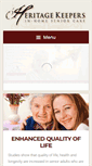 Mobile Screenshot of heritagekeepers.net