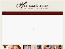 Tablet Screenshot of heritagekeepers.net